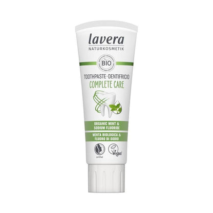 Organic Mint and Fluoride Complete Care Toothpaste New 75ml - Lavera - Toothpaste - Eco Natural Products