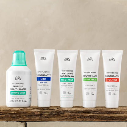Organic Mint with Fluoride Toothpaste 75ml - Urtekram - Toothpaste - Eco Natural Products