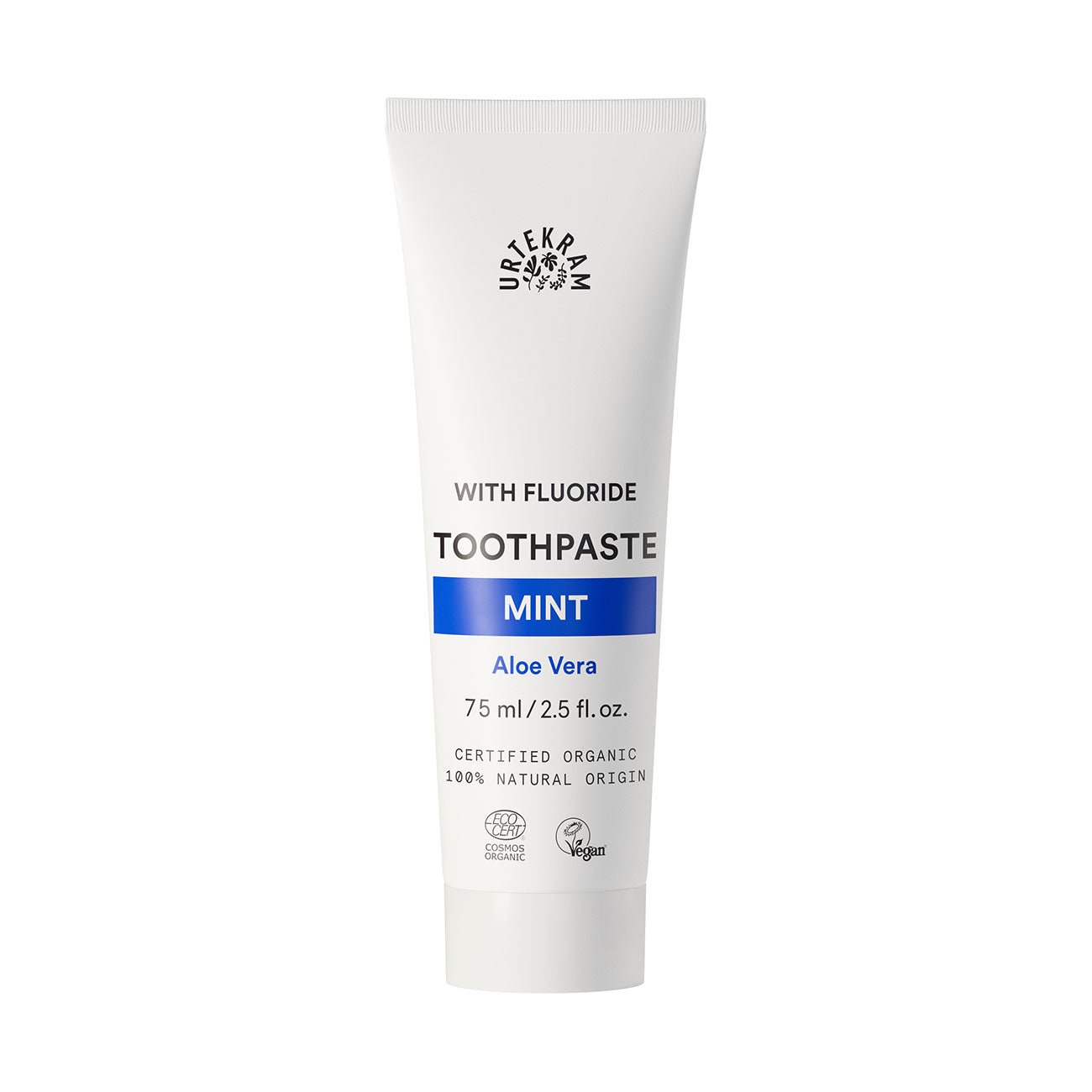 Organic Mint with Fluoride Toothpaste 75ml [BLACK FRIDAY] - Eco Natural Products - Urtekram - Toothpaste