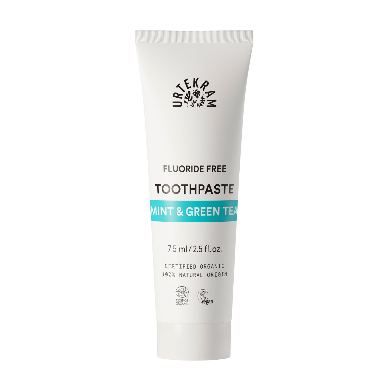 Organic Mint with Green Tea Toothpaste 75ml [BLACK FRIDAY] - Eco Natural Products - Urtekram - Toothpaste