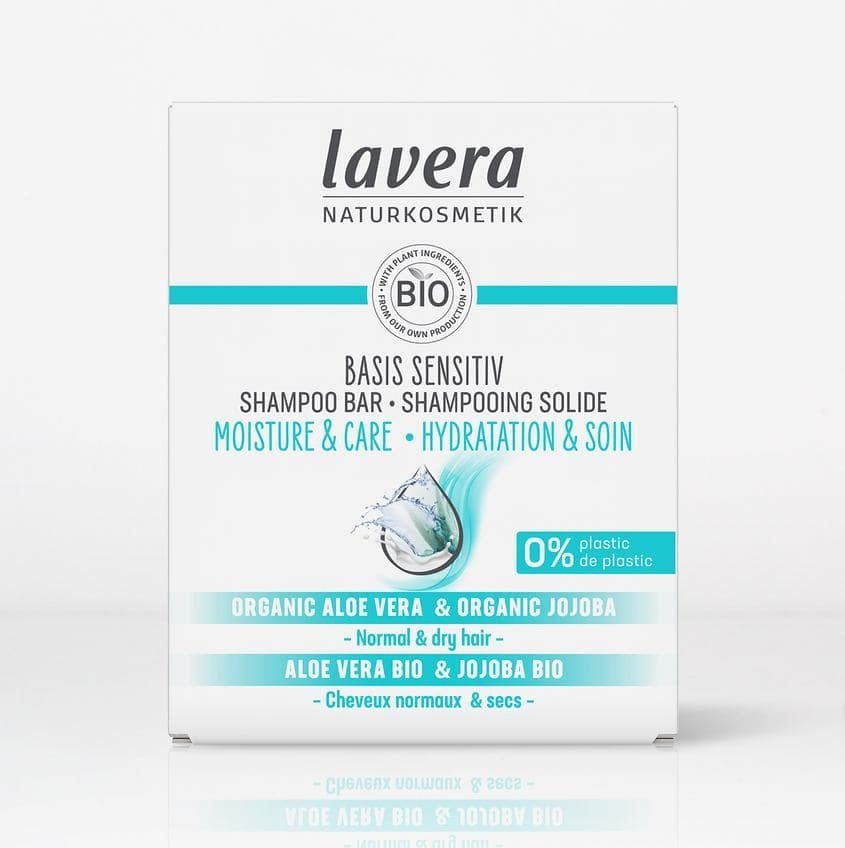 Organic Moisture & Care Shampoo Bar New 50g - Lavera - Shampoo bar - Eco Natural Products