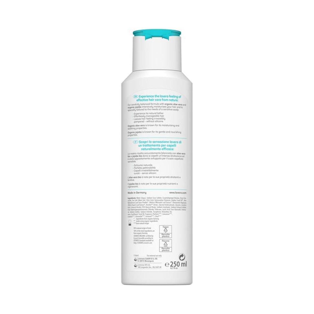 Organic Moisture & Care Shampoo New 250ml EXP 02.2026 - Lavera - Lavera