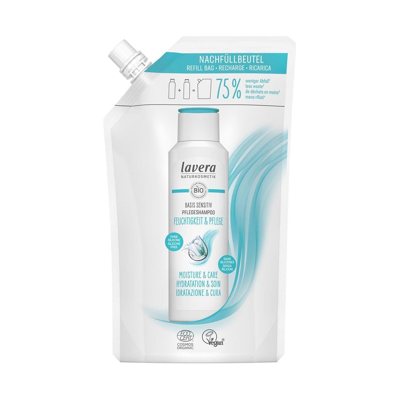 Organic Moisture & Care Shampoo Refill New 500ml - Lavera - Shampoo refill - Eco Natural Products