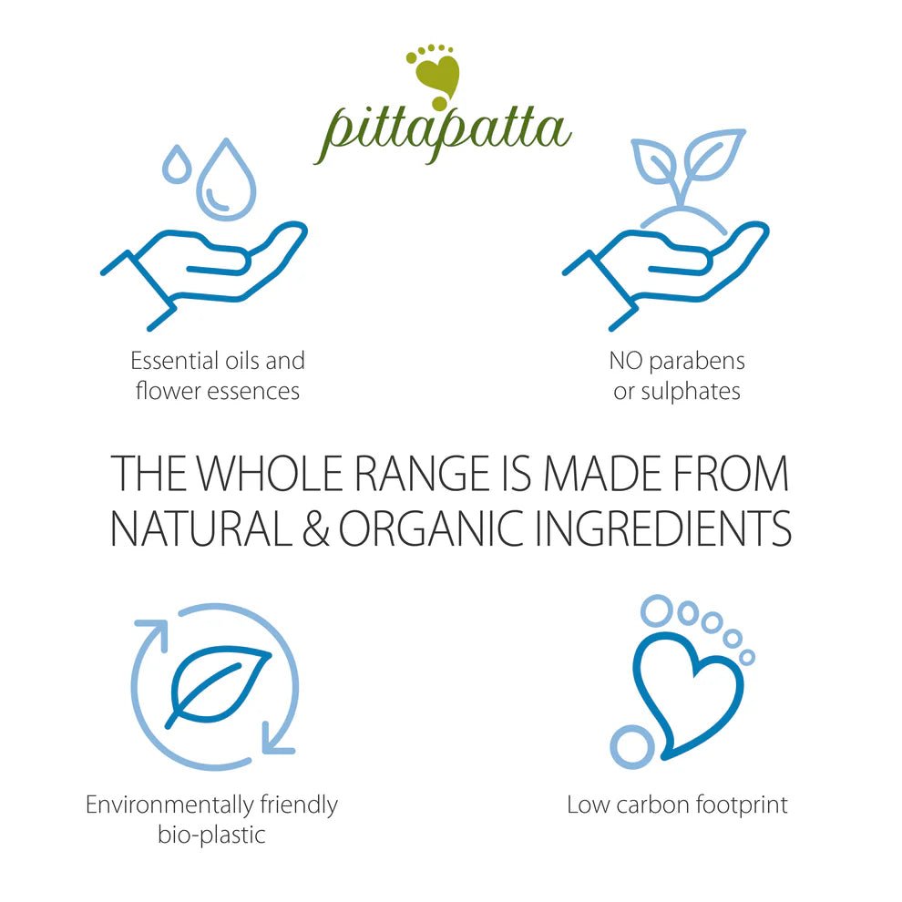 Organic Moisturising Lotion Pitta Patta 200ml - Simply Gentle - Moisturising Lotion - Eco Natural Products