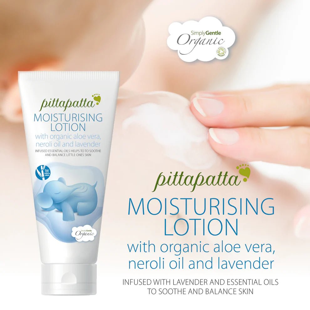 Organic Moisturising Lotion Pitta Patta 200ml - Simply Gentle - Moisturising Lotion - Eco Natural Products