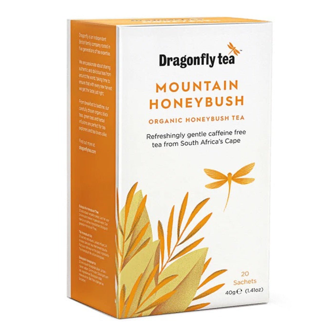 Organic Montains Honeybush Tea 20 bags - Dragonfly Tea - Tea - Eco Natural Products