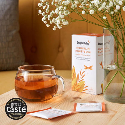 Organic Montains Honeybush Tea 20 Bags - Dragonfly Tea - Teas - Eco Natural Products