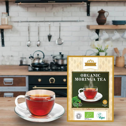 Organic Moringa Herbal Infusion Tea 20 Bags - Ausha - Teas - Ausha
