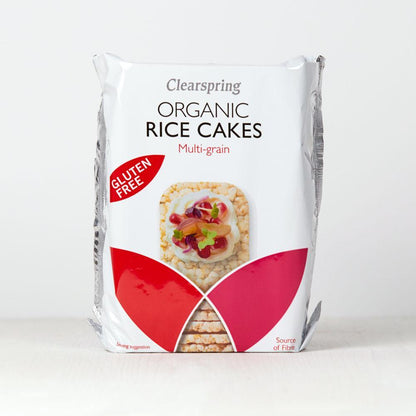Organic Multi - Grains Rice Cakes 130g - Clearspring - Cake - Eco Natural Products