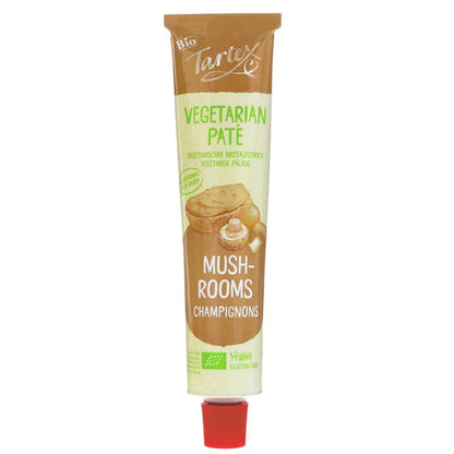 Organic Mushroom Vegetarian Pate Tube 200g - Tartex - Pate - Eco Natural Products