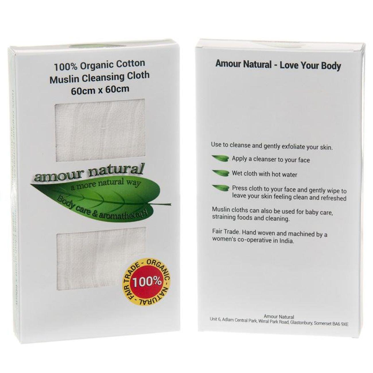 Organic Muslin Cloth [BLACK FRIDAY] - Eco Natural Products - Amour Natural - Muslin Cloth