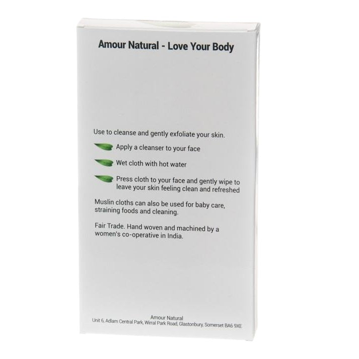 Organic Muslin Cloth - Amour Natural - Muslin Cloth - Eco Natural Products