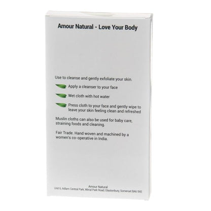 Organic Muslin Cloth - Amour Natural - Muslin Cloth - Eco Natural Products