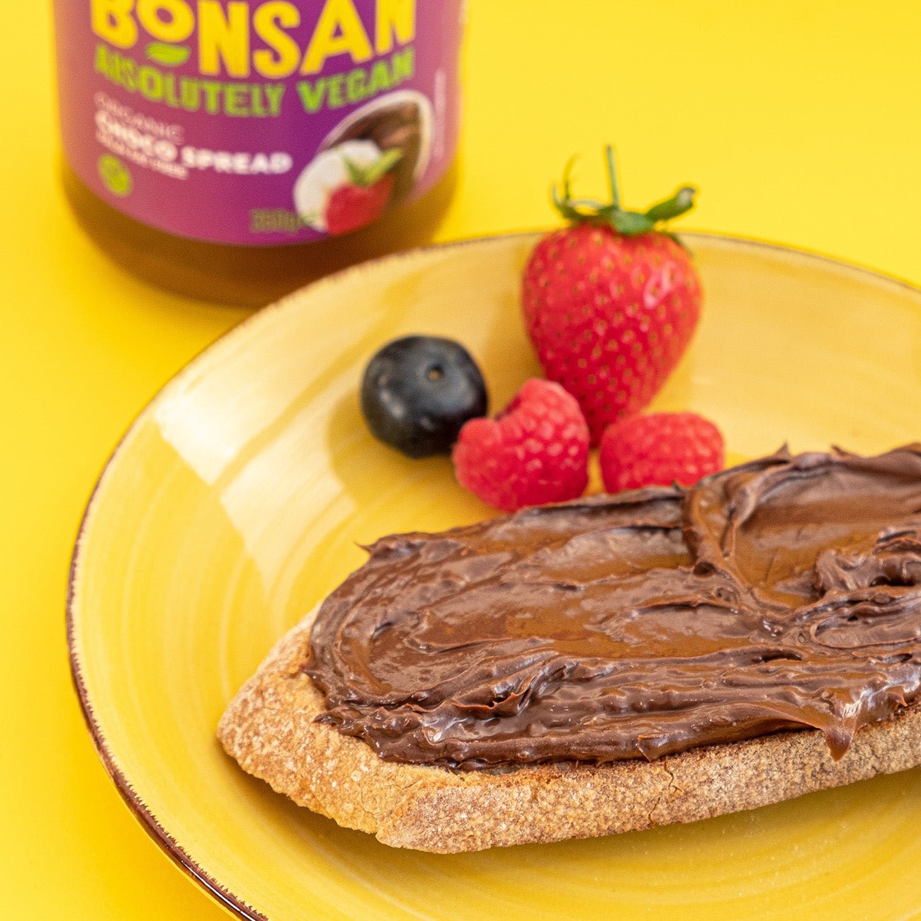 Organic Mylk Hazelnut Cacao Vegan Spread 350g - Bonsan - Spreads - Eco Natural Products