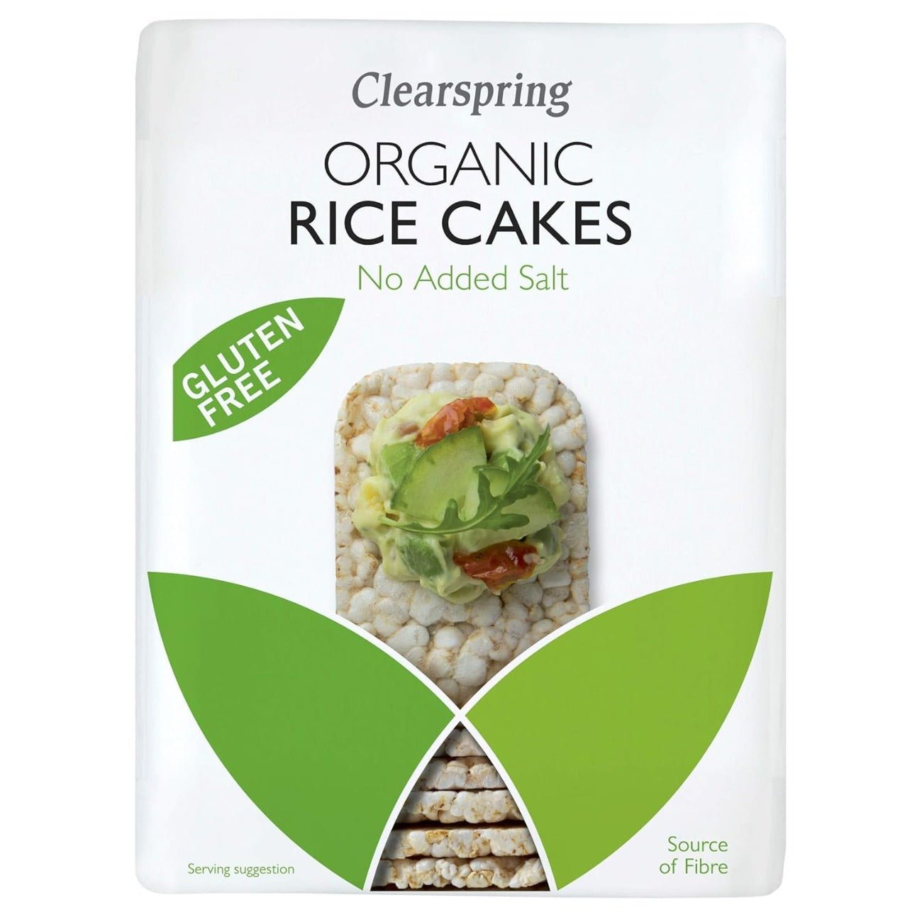 Organic No Added Salt Rice Cakes 130g - Clearspring - Cake - Eco Natural Products