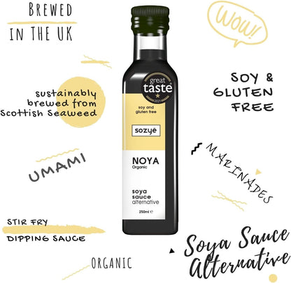 Organic Noya Sauce Soya Sauce Alternative 250ml - Sozye - Sauce - Eco Natural Products