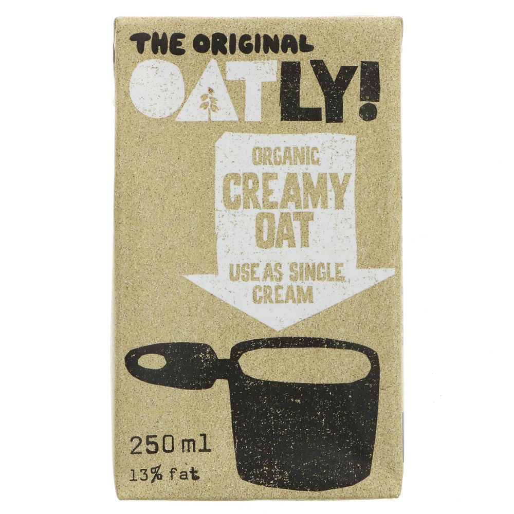 Organic Oat Cream Alternative 250ml - Oatly - Cream Alternative - Eco Natural Products