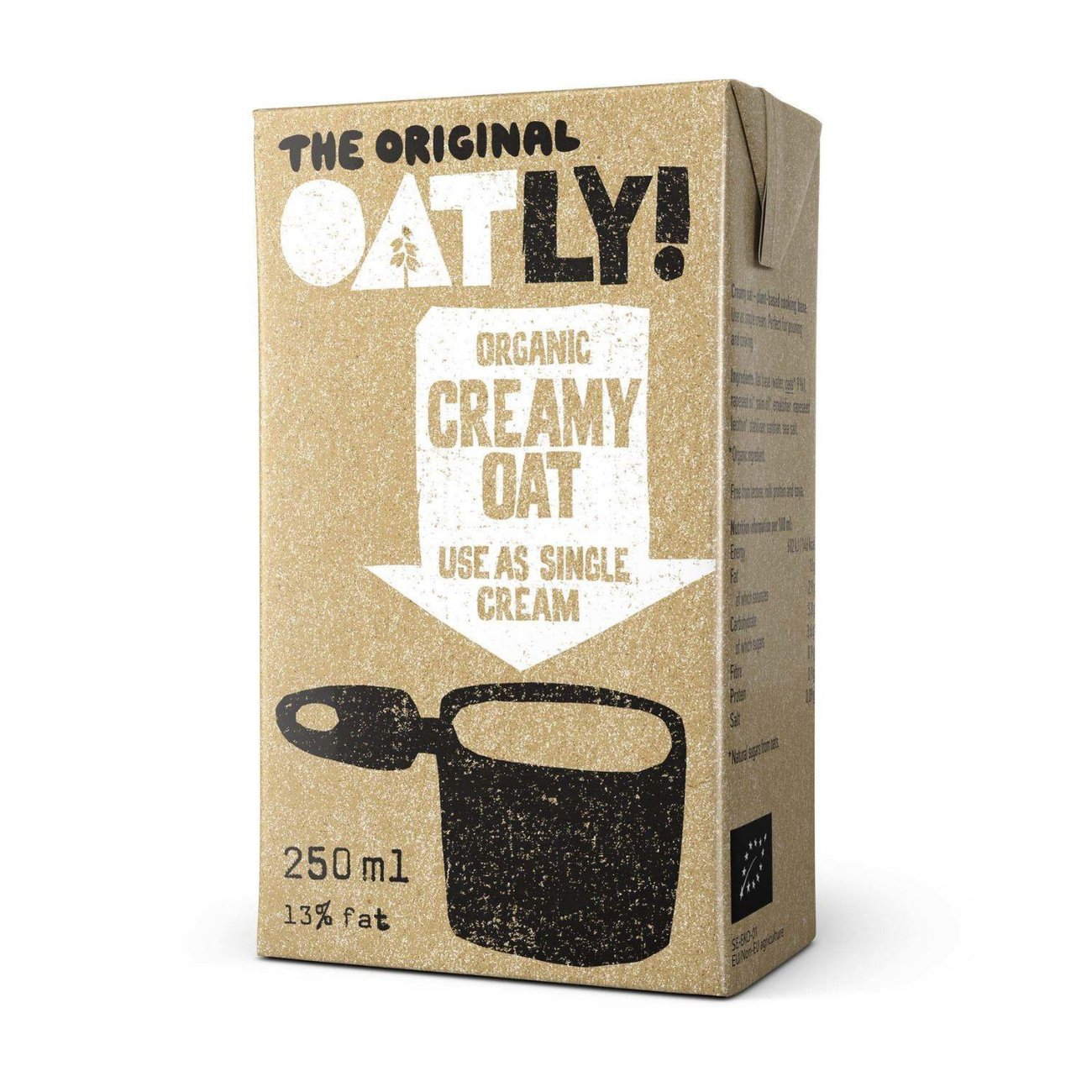 Organic Oat Cream Alternative 250ml - Oatly - Cream Alternative - Eco Natural Products