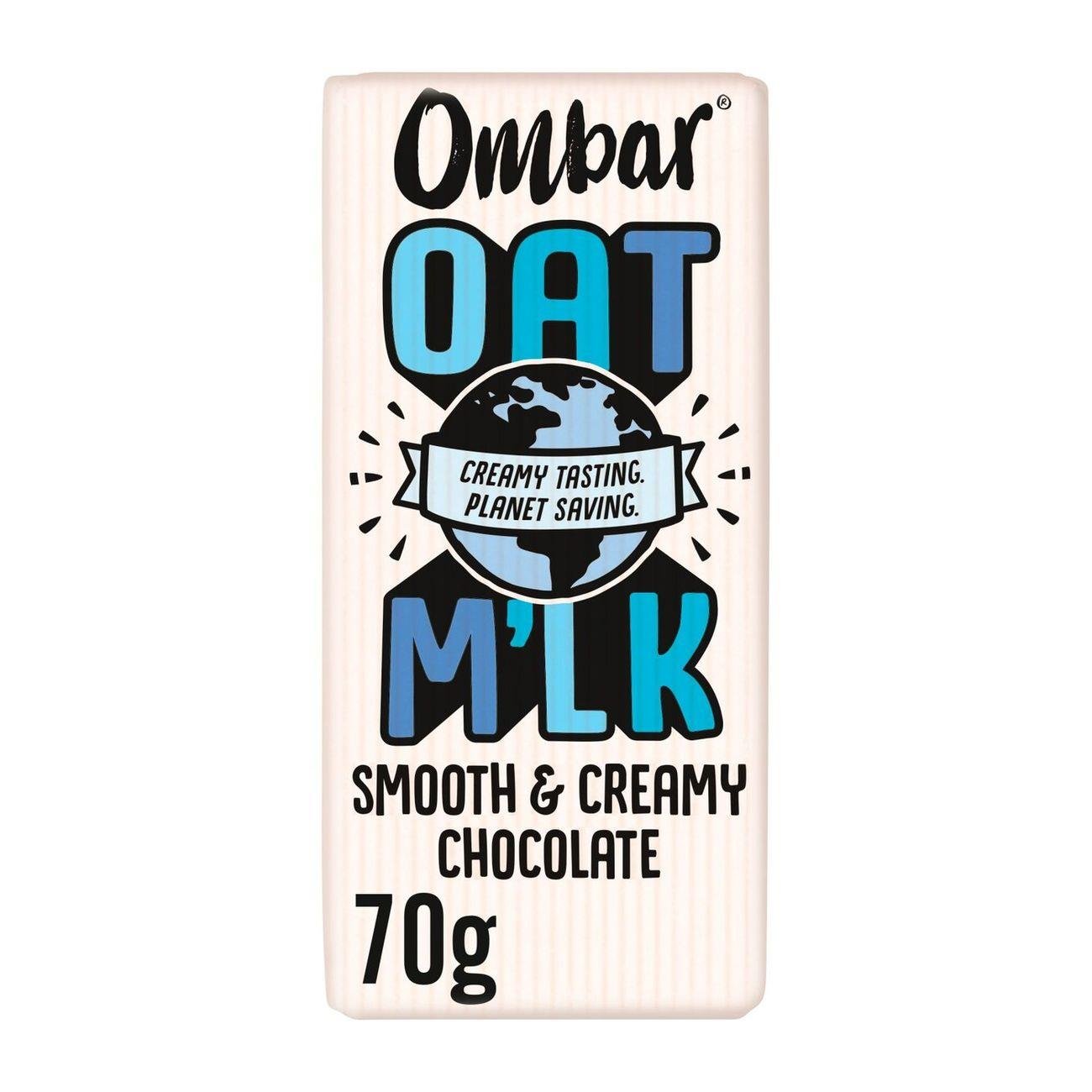 Organic Oat Milk Smooth & Creamy Chocolate 70g - Ombar - Chocolate - Eco Natural Products