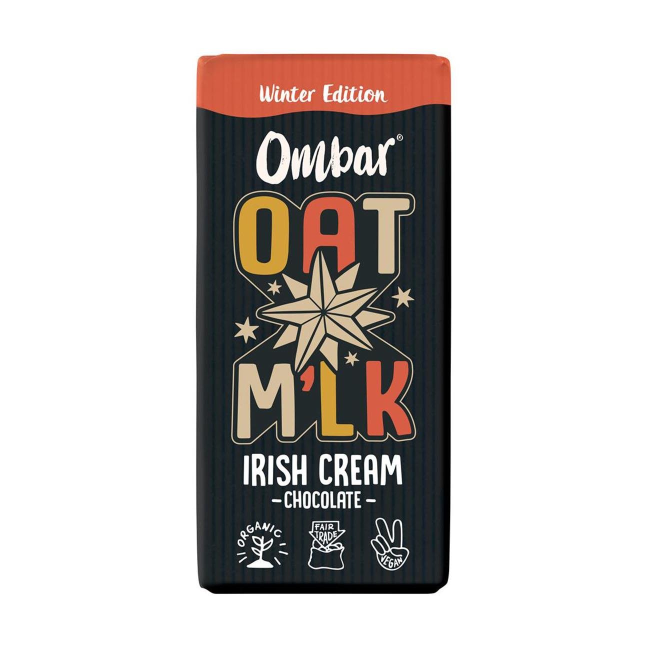 Organic Oat M'lk Irish Cream Chocolate 70g - Ombar - Chocolate - Eco Natural Products