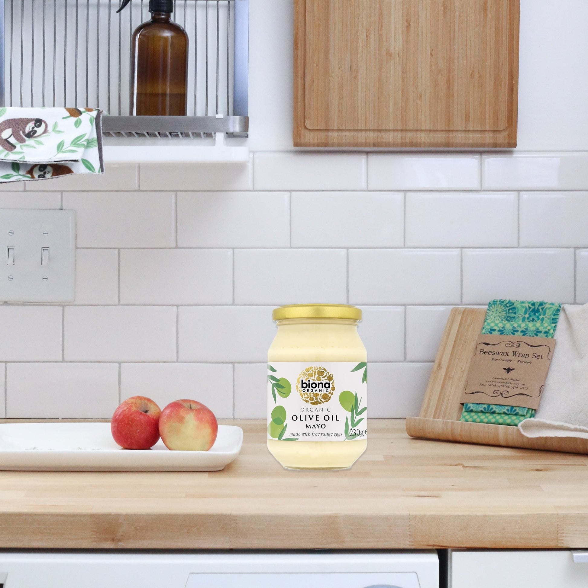 Organic Olive Mayonnaise 230g - Biona - Mayonnaise - Eco Natural Products