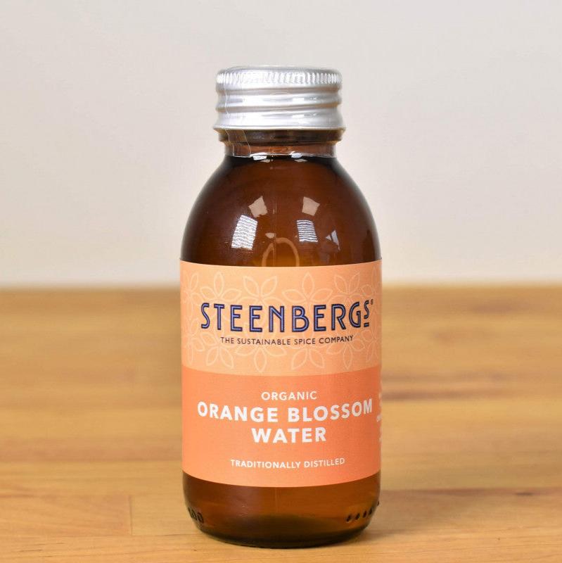 Organic Orange Blossom Water 100ml - Steenbergs - For Baking - Eco Natural Products