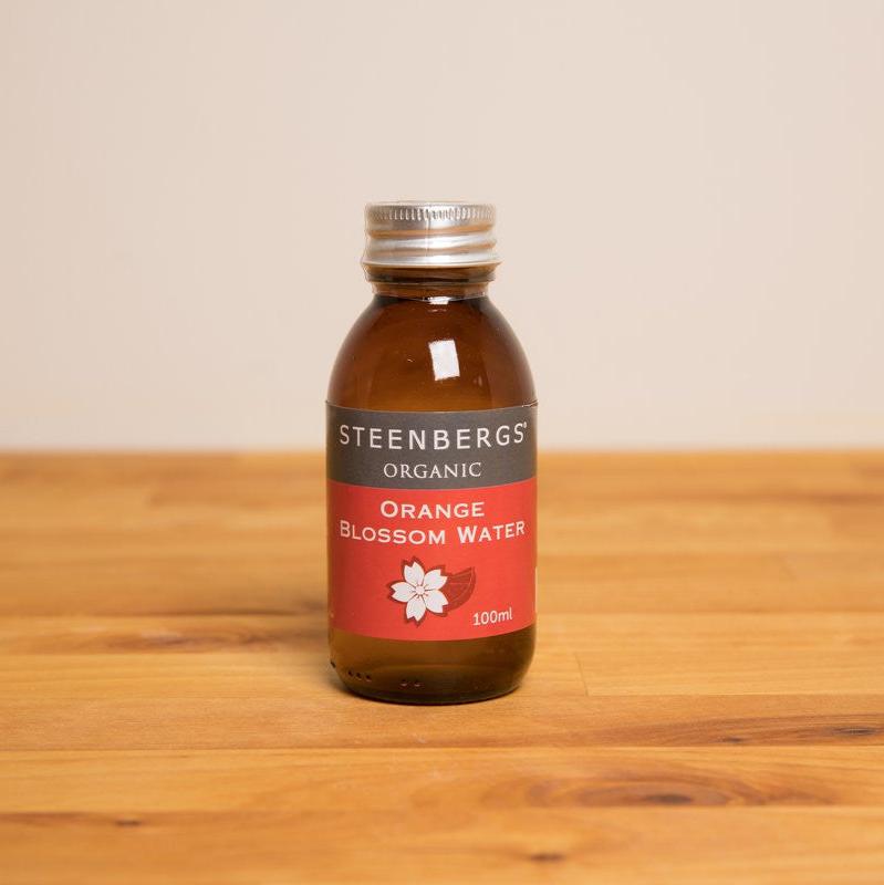 Organic Orange Blossom Water 100ml - Steenbergs - For Baking - Eco Natural Products