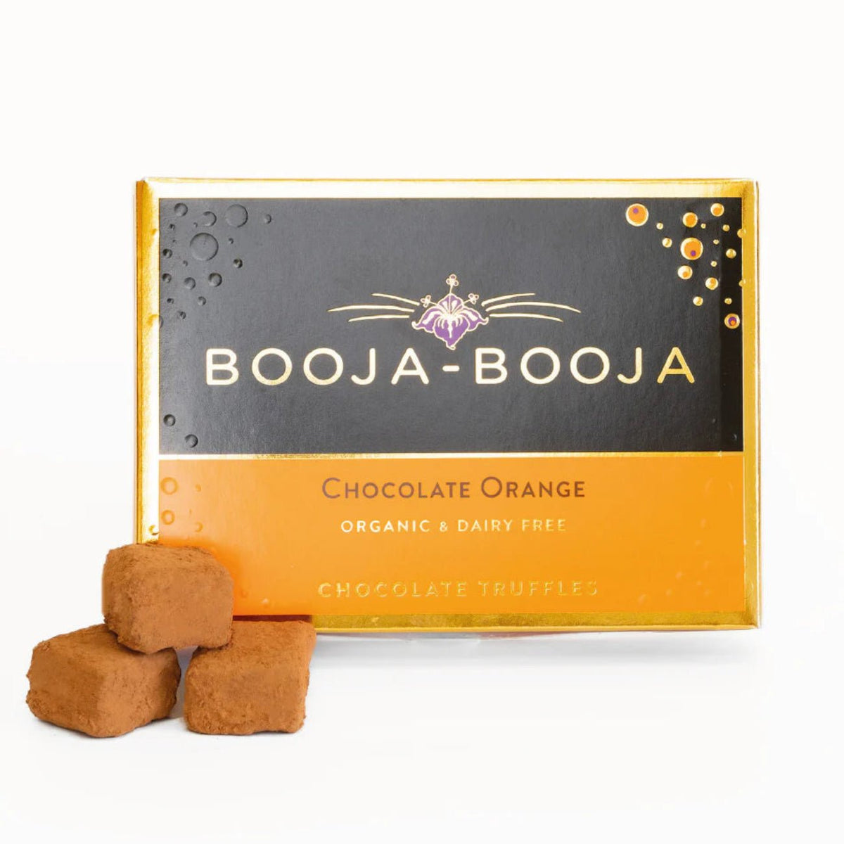 Organic Orange Chocolate Christmas Truffles 92g - Booja - Booja - Truffles - Booja - Booja