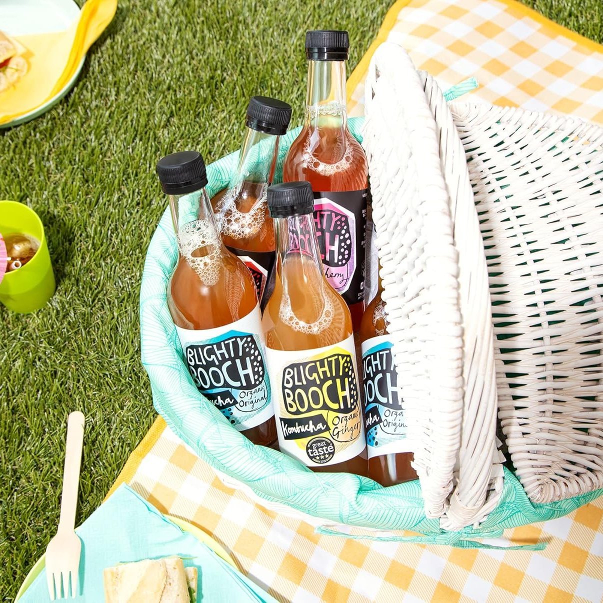 Organic Original Kombucha 330ml - Blighty Booch Kombucha - Tea - Eco Natural Products