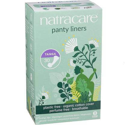 Organic Panty Liners Tanga 30 pcs - Natracare - Feminine Sanitary Supplies - Eco Natural Products
