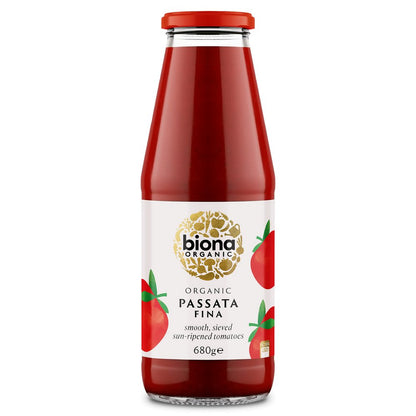 Organic Passata Fina 700g - Biona - Pasta Sauce - Eco Natural Products