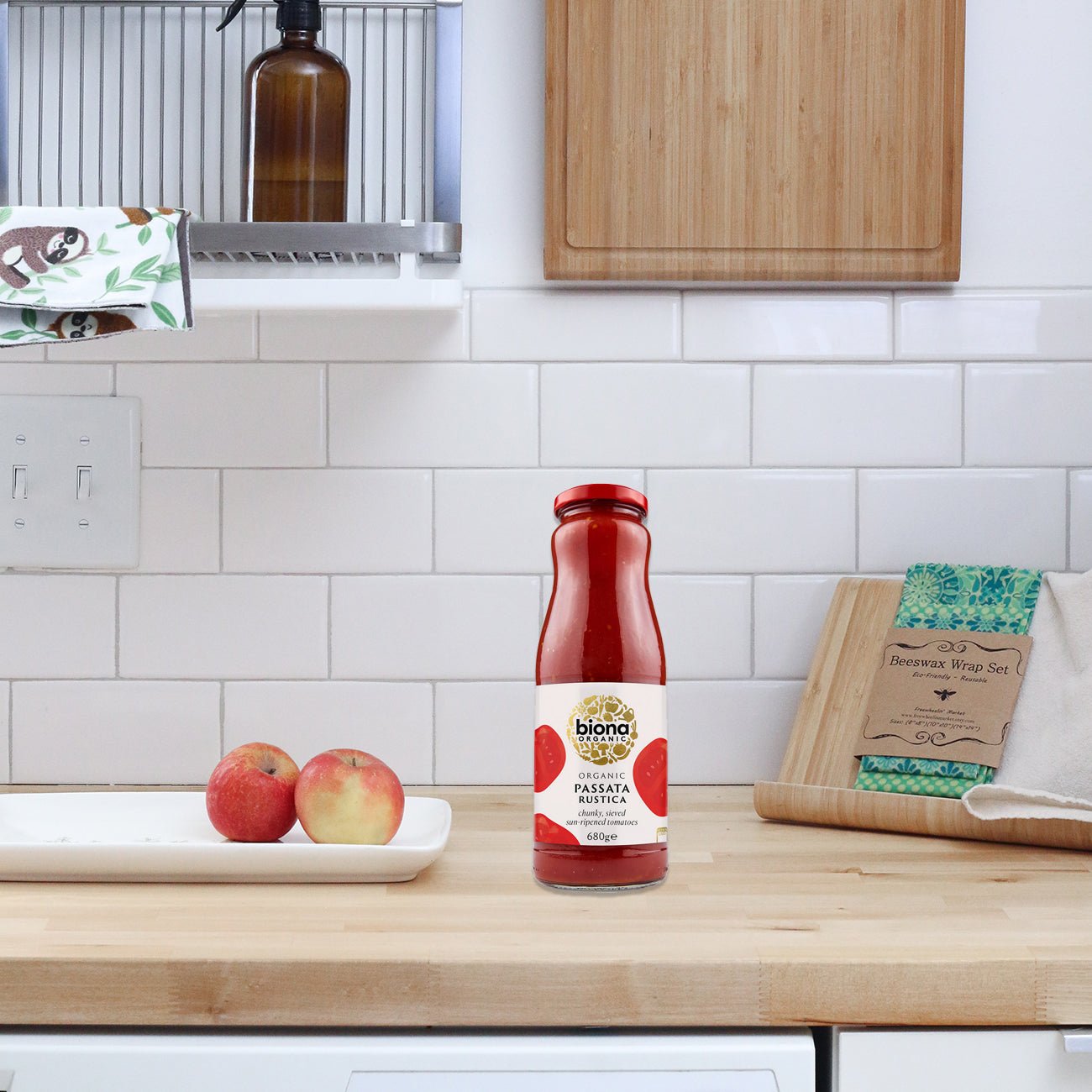 Organic Passata Rustica 680g - Biona - Sauce - Eco Natural Products