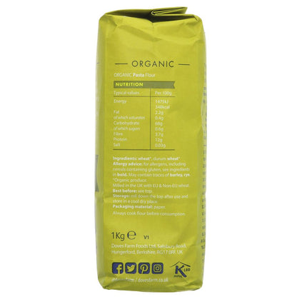 Organic Pasta Pizza Flour 1kg - Doves Farm - Flour - Eco Natural Products