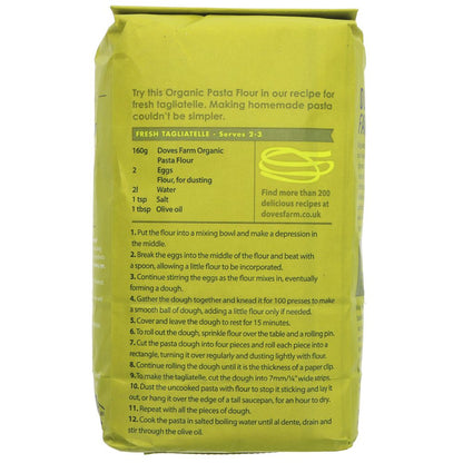 Organic Pasta Pizza Flour 1kg - Doves Farm - Flour - Eco Natural Products