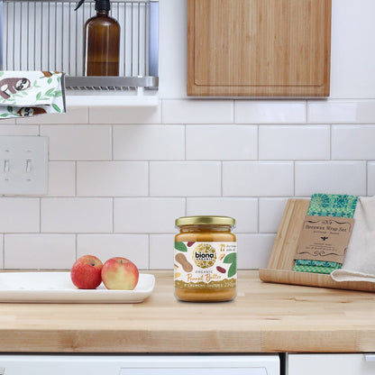 Organic Peanut Butter Crunchy With Salt 250g - Biona - Peanut Butter - Eco Natural Products