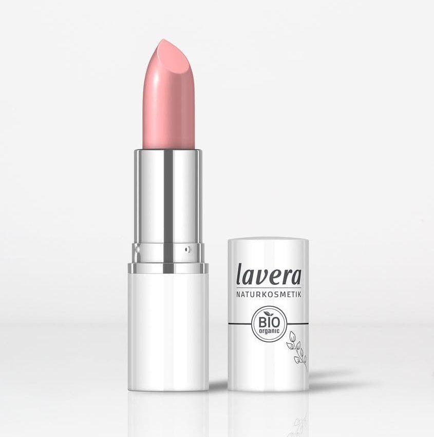 Organic Peony 03 Cream Glow Lipstick 4.5g - Lavera - Lipsticks - Eco Natural Products