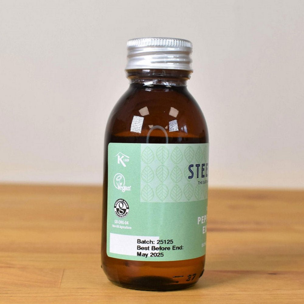 Organic Peppermint Extract 100g - Steenbergs - For Baking - Eco Natural Products