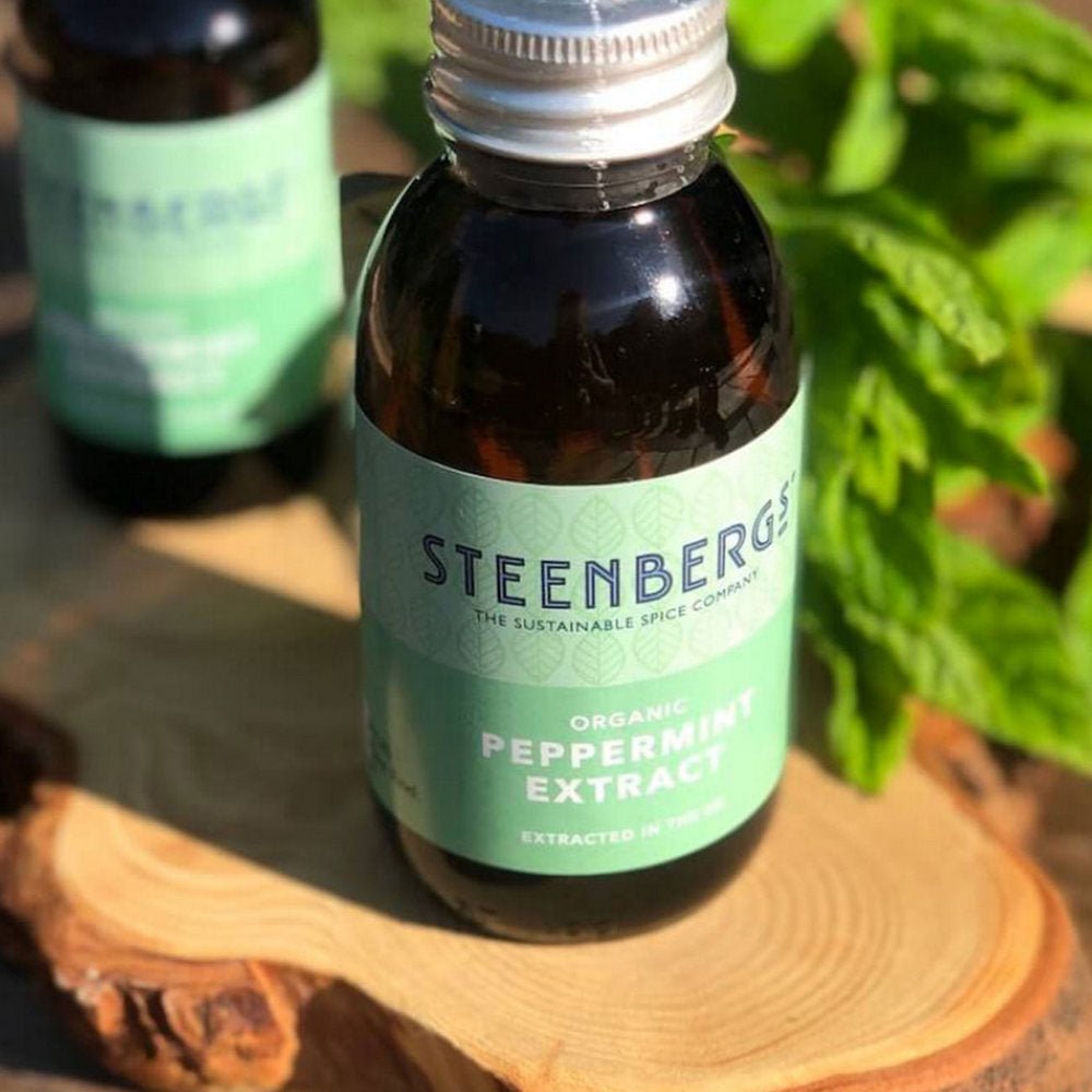 Organic Peppermint Extract 100g - Steenbergs - For Baking - Eco Natural Products