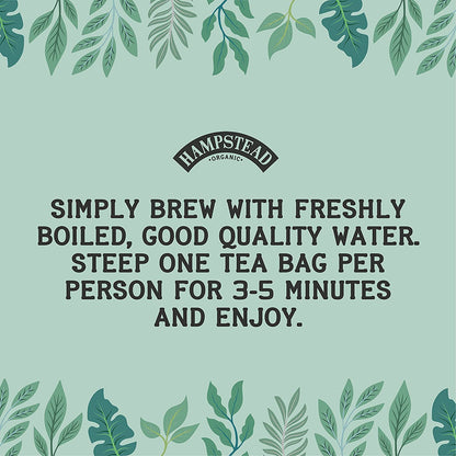 Organic Peppermint & Spearmint Herbal Infusion 20 bags - Hampstead Tea - Hebal infusion - Eco Natural Products