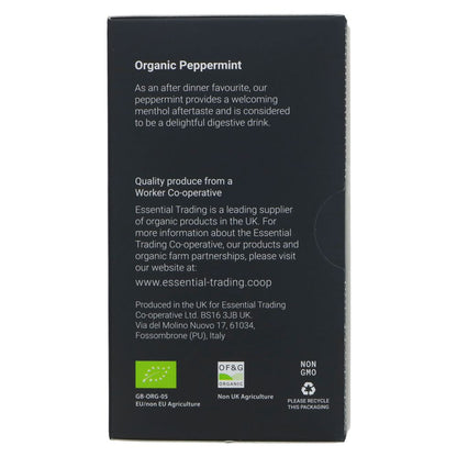 Organic Peppermint Tea 20 Bags - Essential Trading - Herbal Tea - Eco Natural Products