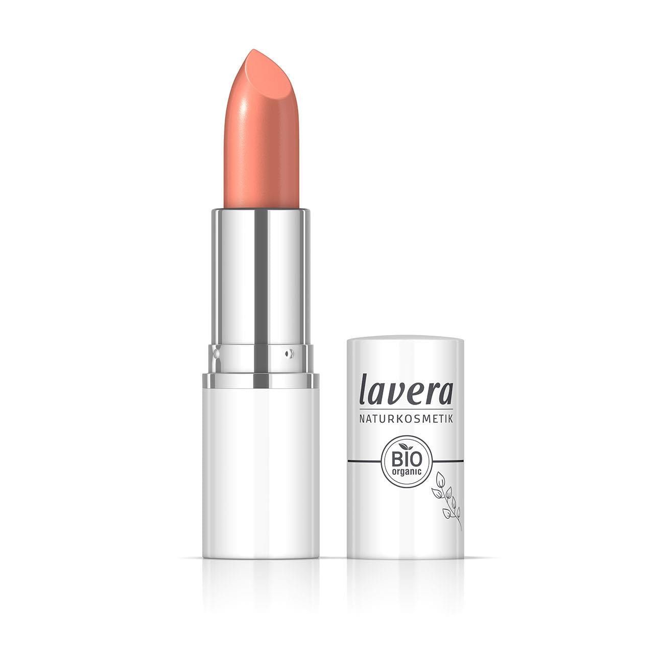 Organic Pink Grapefruit 05 Cream Glow Lipstick 4.5g - Lavera - Lipsticks - Eco Natural Products