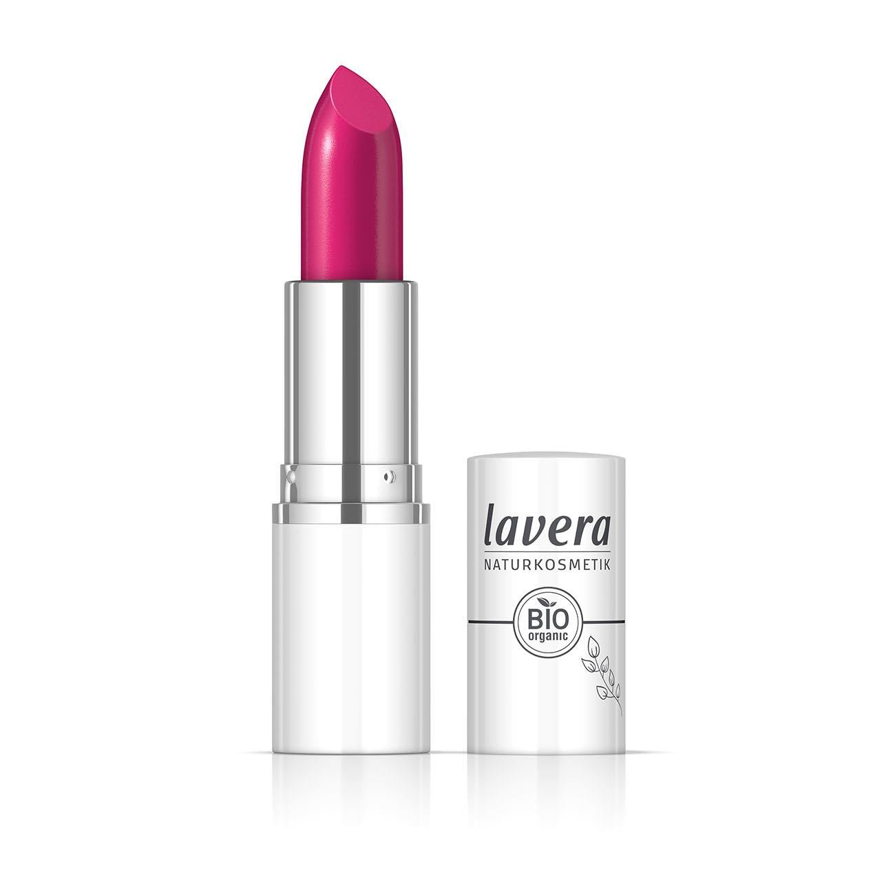 Organic Pink Universe 08 Cream Glow Lipstick 4.5g - Lavera - Lipsticks - Eco Natural Products