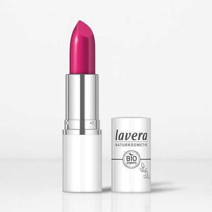 Organic Pink Universe 08 Cream Glow Lipstick 4.5g - Lavera - Lipsticks - Eco Natural Products