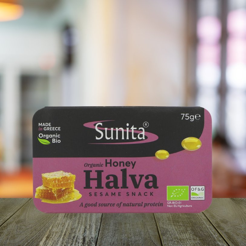 Organic Plain Honey Halva 75g - Sunita - Confectionary - Eco Natural Products