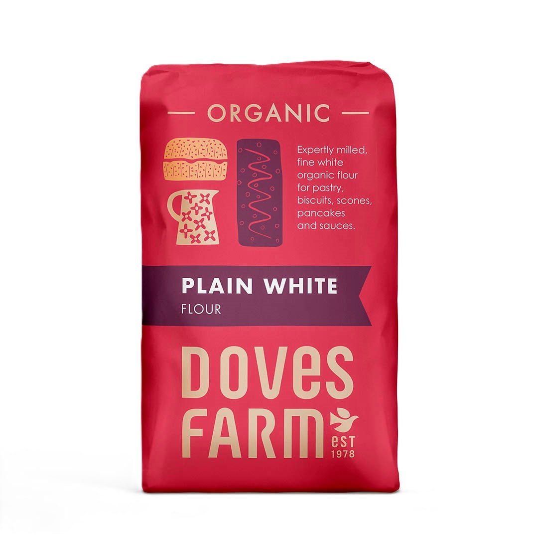 Organic Plain White Flour 1kg - Doves Farm - Flour - Eco Natural Products