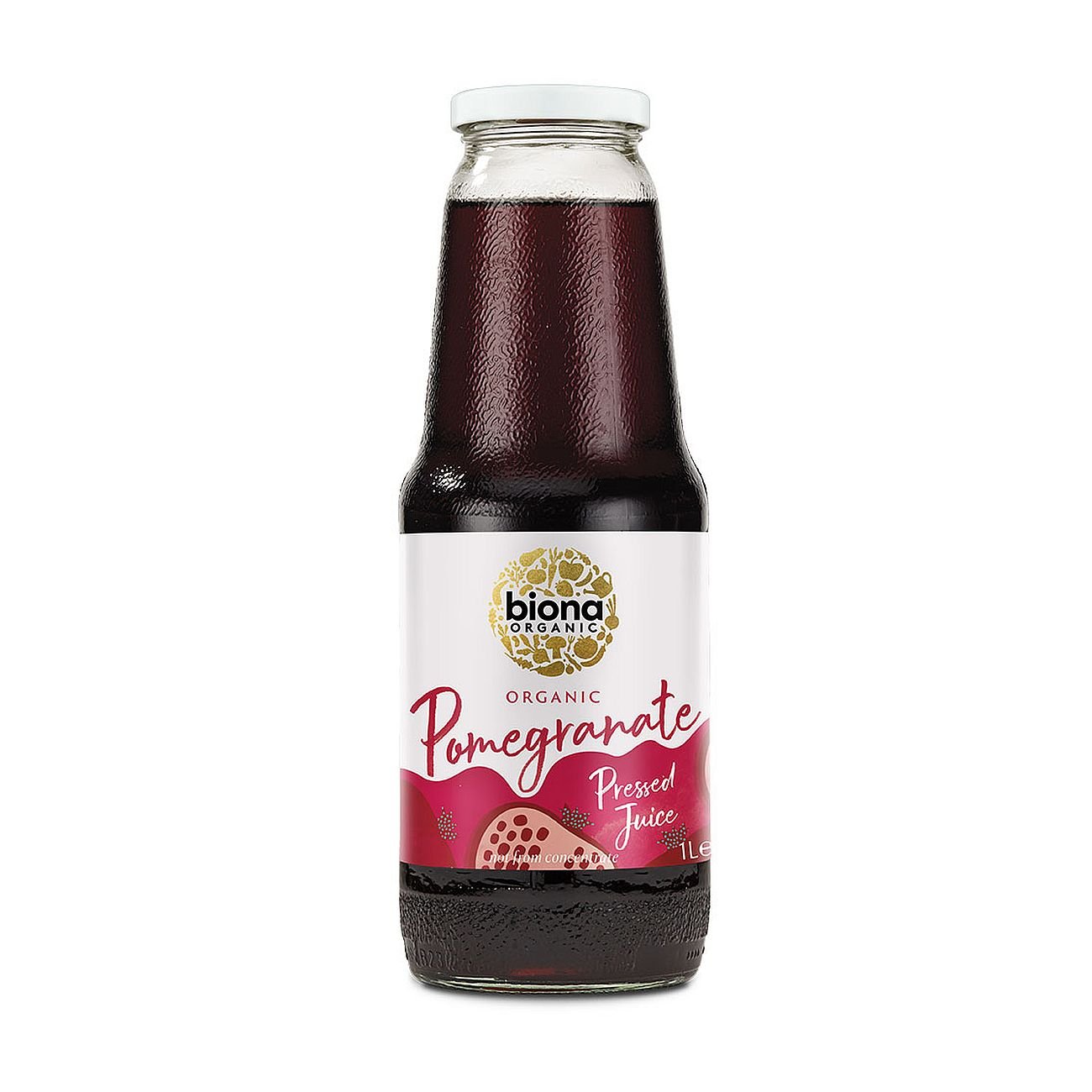 Organic Pomegranate Juice Pure 1000ml [BLACK FRIDAY] - Eco Natural Products - Biona - Juice