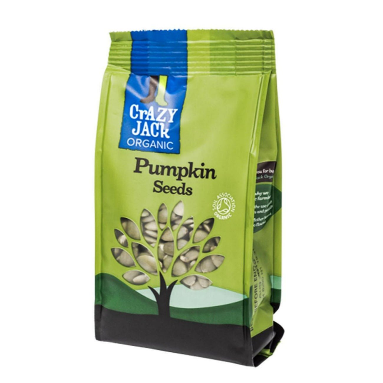 Organic Pumpkin Seeds 100g - Crazy Jack - Pumpkin seeds - Eco Natural Products