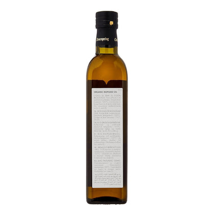 Organic Rapeseed Cold Pressed Oil 500ml - Clearspring - Oil - Eco Natural Products