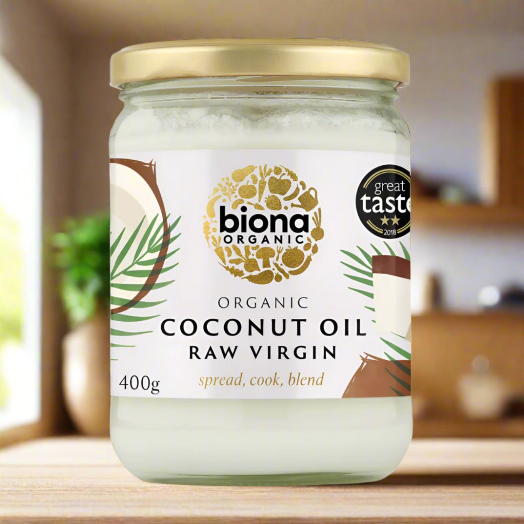 Organic Raw Virgin Coconut Oil 400g - Biona - Coconut Oil - Eco Natural Products