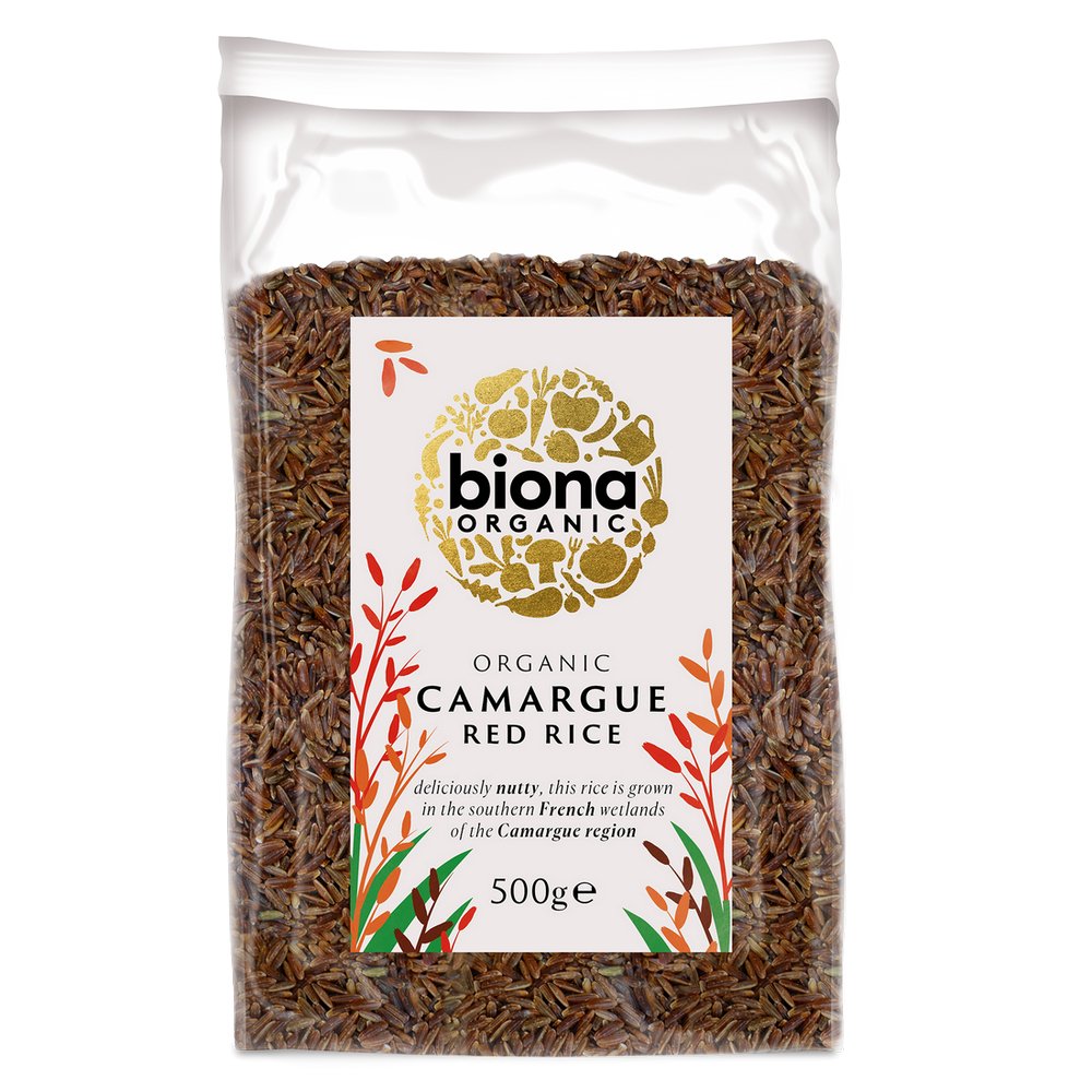 Organic Red Camargue Rice 500g - Biona - Rice - Eco Natural Products